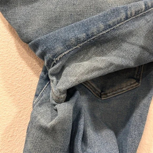 Madewell Curvy Stovepipe Jeans High Rise Straight Leg Medium Wash Blue 26 - Picture 12 of 13